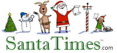 Santa Times countdown the days until Christmas